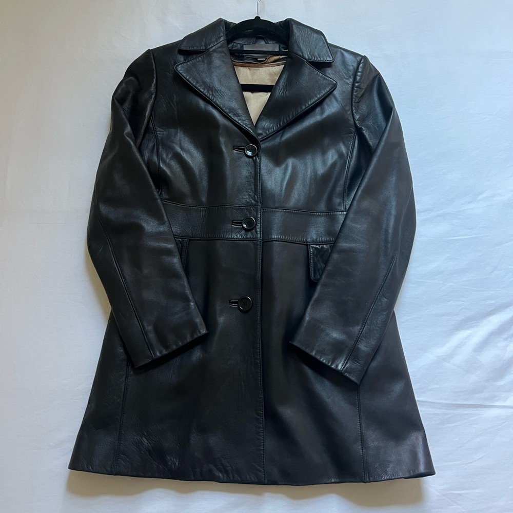 Ann Taylor Black Leather Jacket